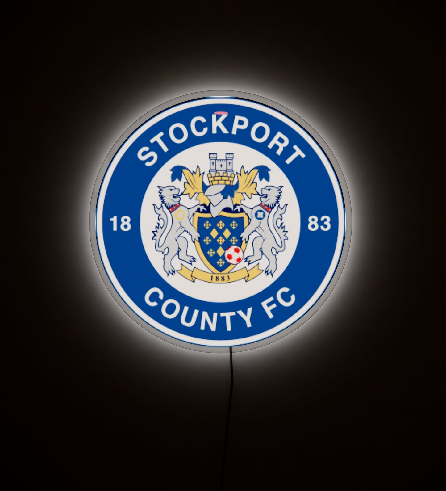 STO FC Badge LED 15 inches (38cm)