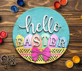 Easter Eggs Door Hanger