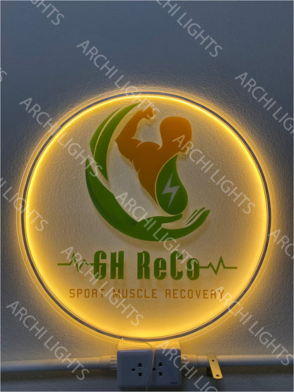 CH Reco - Acrylic Sign 50cm | 19.6"